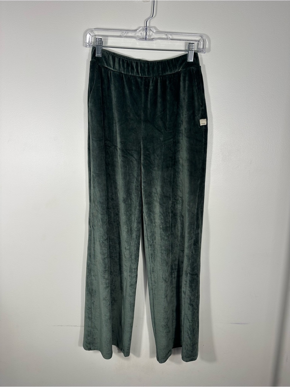 Vuori Green Haven Velvet Wide Leg Pant Joggers Women’s Sz S - Picture 3 of 6